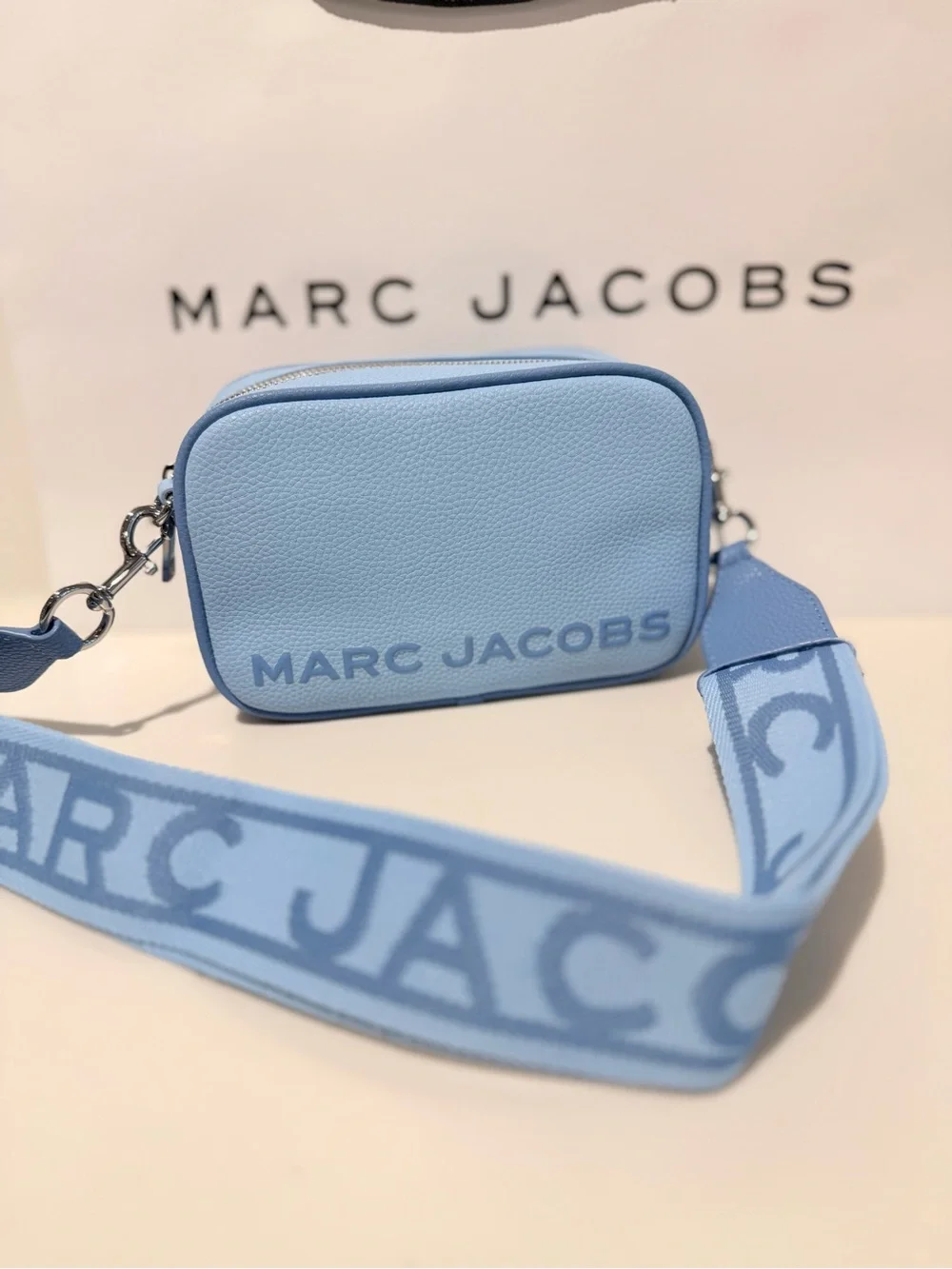 NWT Marc Jacobs bold camera bag - capri blue multi